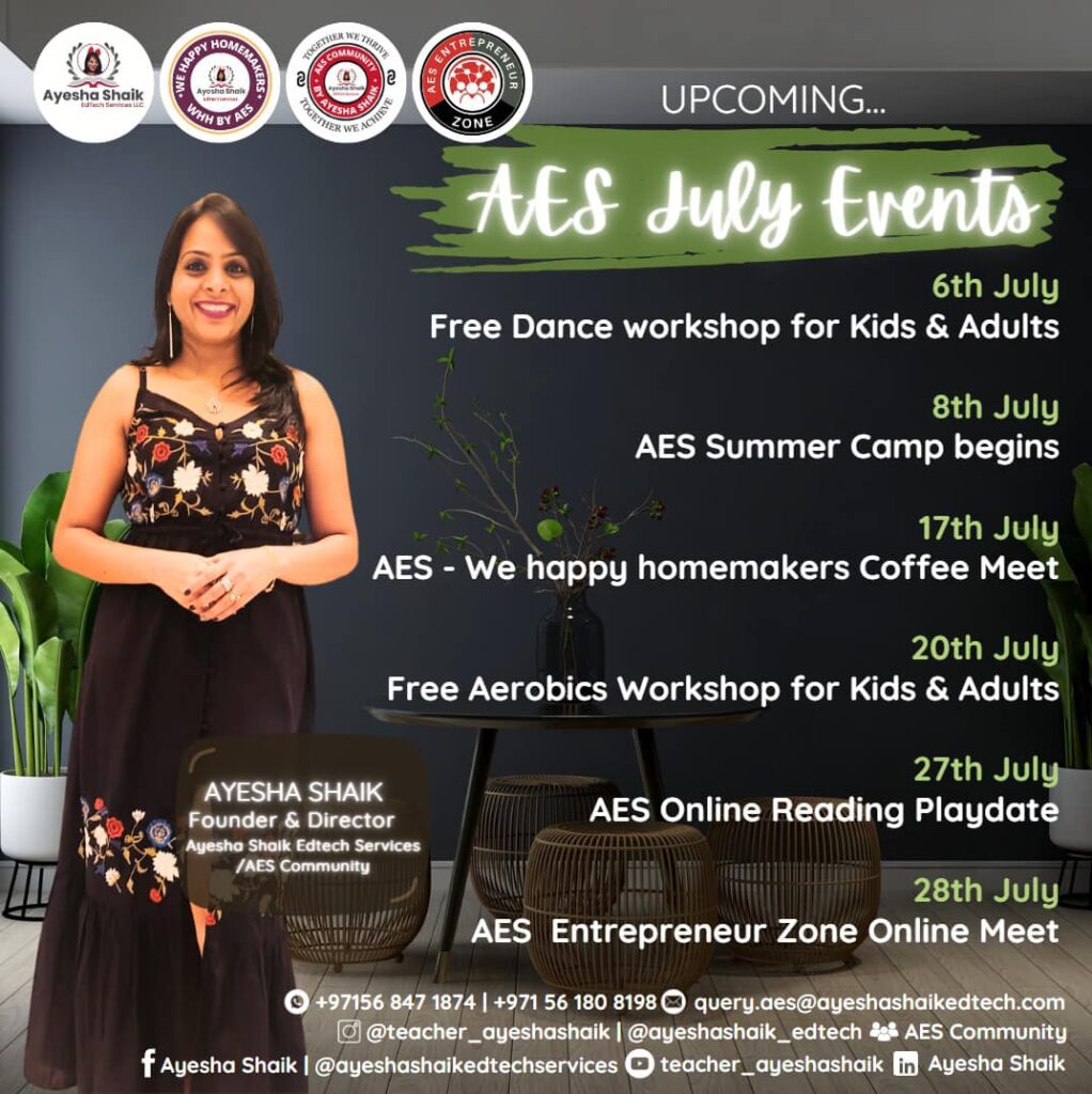 Save the Dates for Our Exciting July Events!