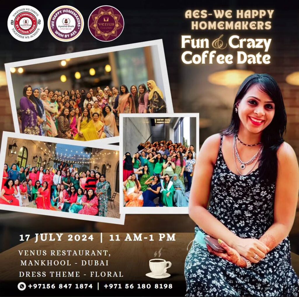 AES We Happy Homemakers FUN & CRAZY Coffee Meetup 