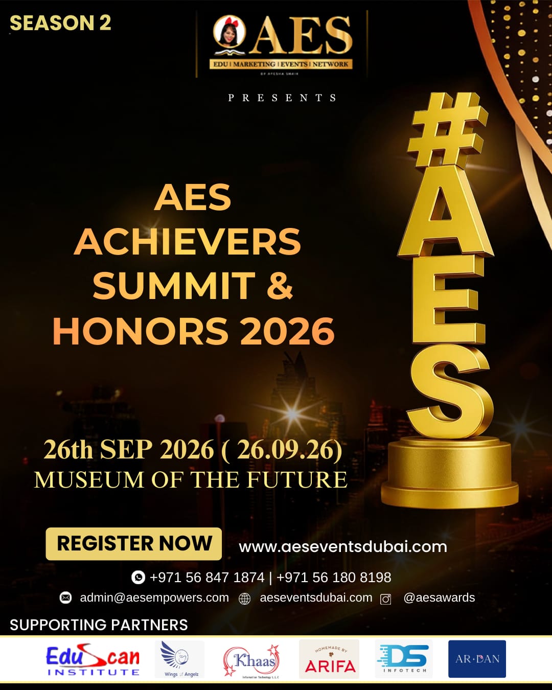AES Achievers Summit & Honors 2026